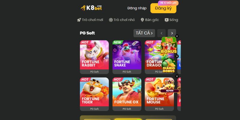 Giới thiệu dịch vụ liên hệ K8bet