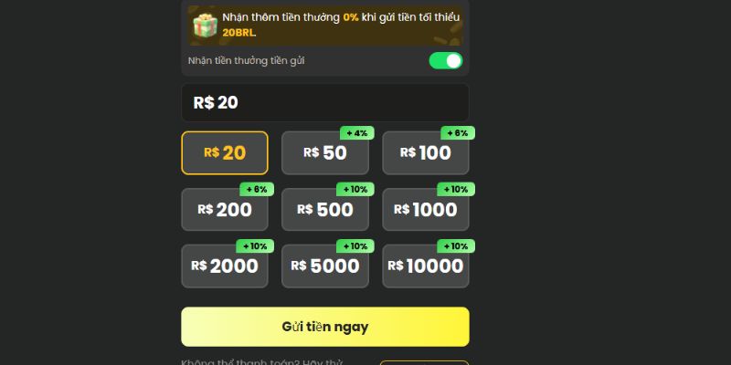 Hỗ trợ nạp tiền K8bet phổ biến qua ngân hàng