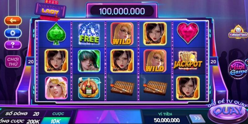 Khám phá nổ hũ Night Lady Club hấp dẫn
